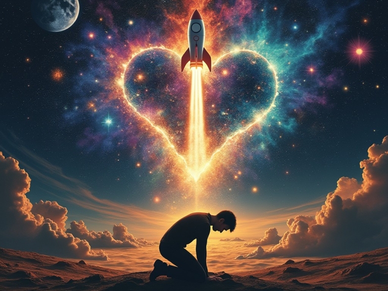 Heart Blast Off ~ Pamela Hope
